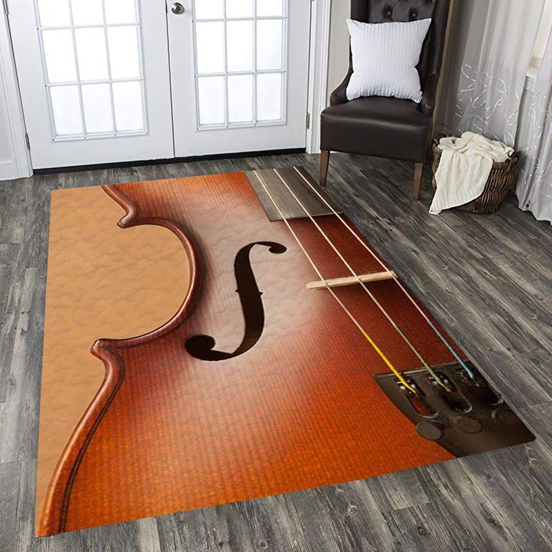 Beautiful Sound Violin Rectangle Limited Edition Rug 7 Beautiful Sound Violin Rectangle Limited Edition Rug