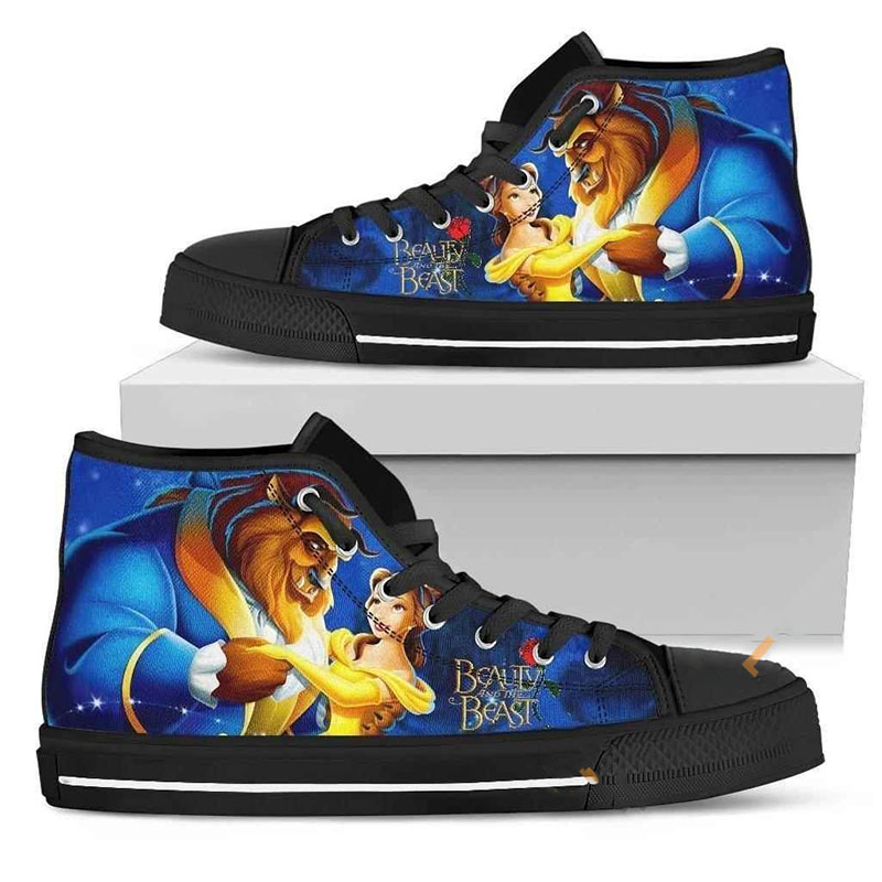 Beauty And The Beast High Top Shoes 12 Beauty And The Beast High Top Shoes