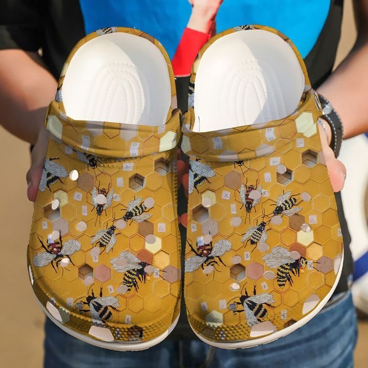 Bee Bumble Crocs Clog Shoes 10 Bee Bumble Crocs Clog Shoes