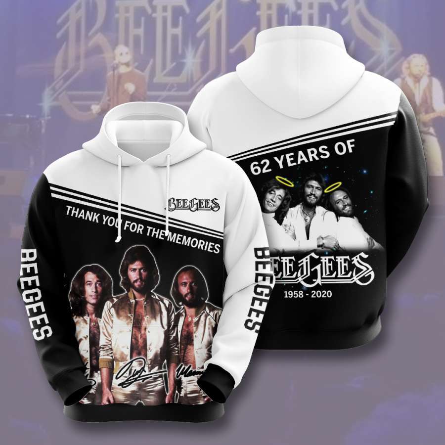 Bee Gees Custom Hoodie 3D 12 Bee Gees Custom Hoodie 3D
