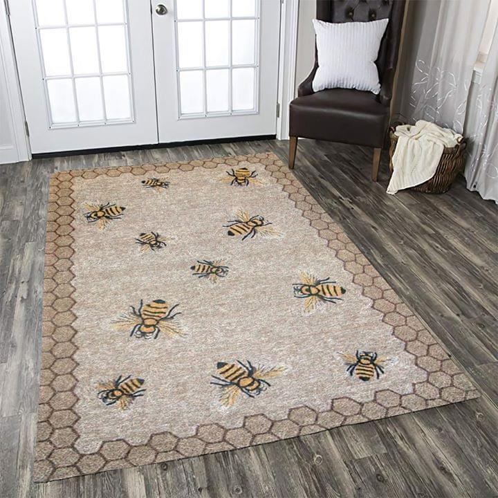 Bee Hive Rectangle Carpet Limited Edition Rug 9 Bee Hive Rectangle Carpet Limited Edition Rug