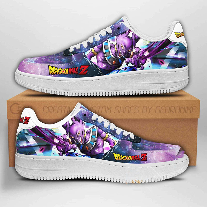 Beerus Dragon Ball Z Anime Nike Air Force Shoes