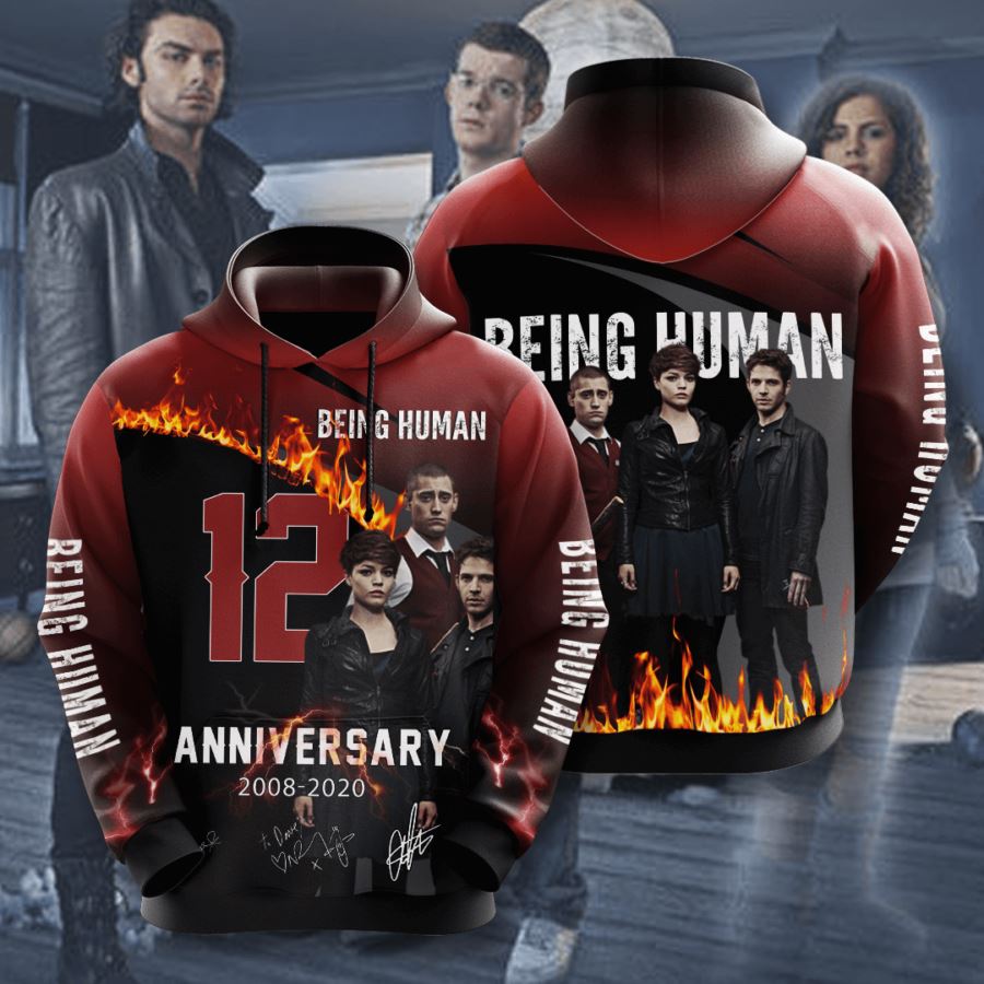 Being Human Custom Hoodie 3D