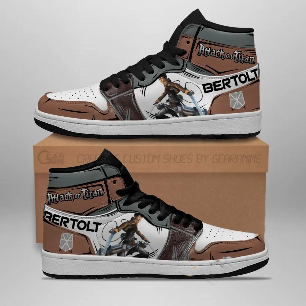 Bertolt Attack On Titan Anime Amazon Air Jordan Shoes