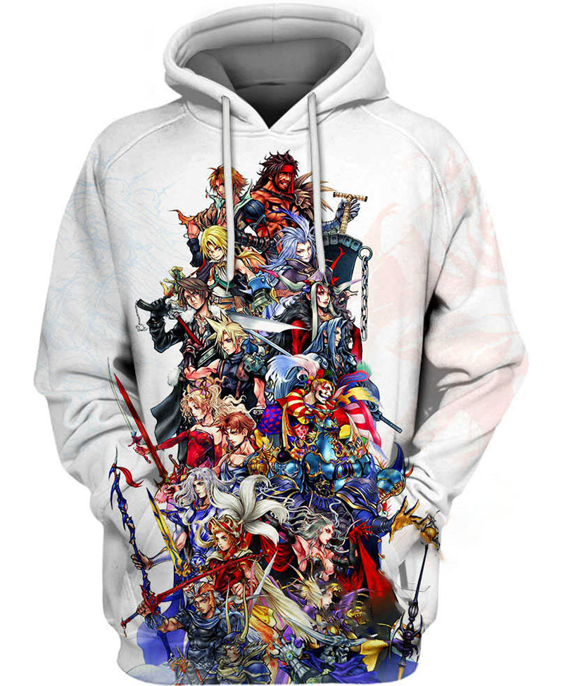 Best Of Final Fantasy Hoodie 3D