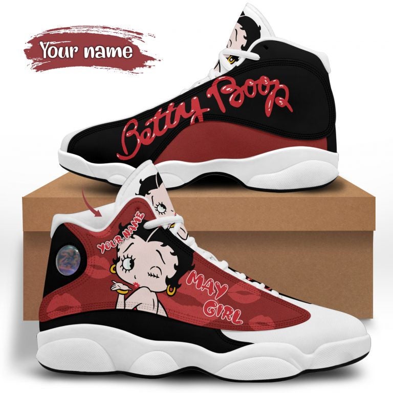 Betty Boop Personalized Air Jordan Shoes