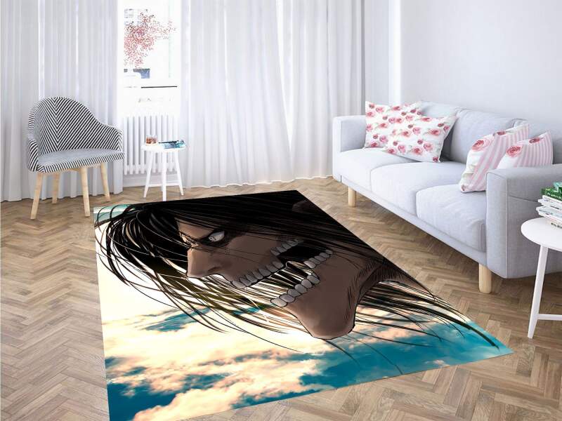 Beyond The Wall Titan Eren Jaeger Carpet Rug 2 Beyond The Wall Titan Eren Jaeger Carpet Rug