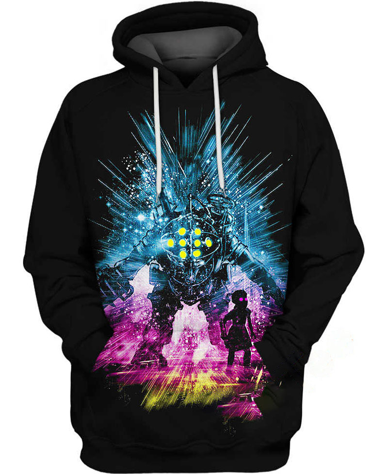 Big Daddy Bioshock Hoodie 3D