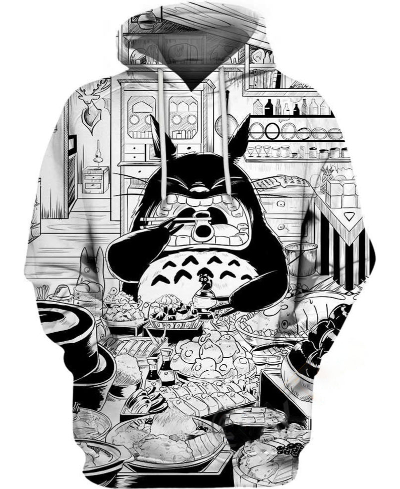 Big Meal Of Totoro Hoodie 3D 7 Big Meal Of Totoro Hoodie 3D