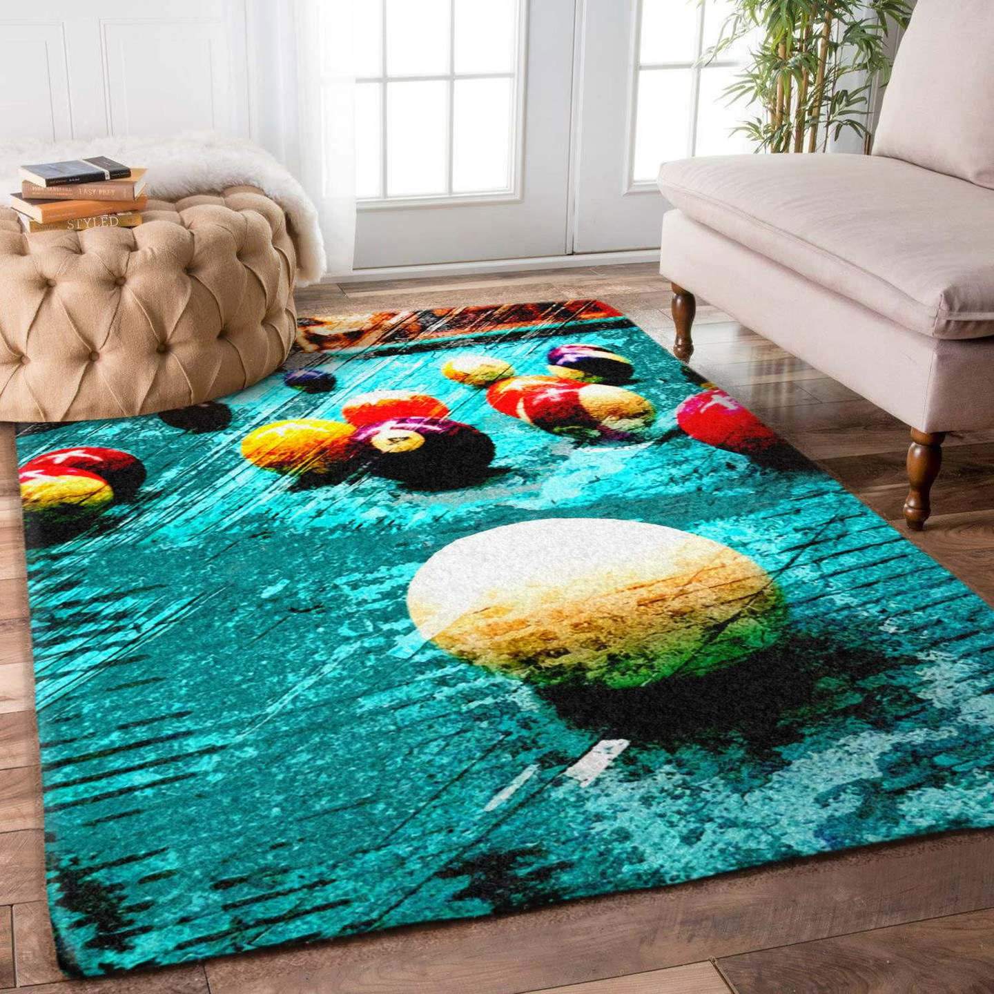 Billiards Limited Edition Rug 6 Billiards Limited Edition Rug