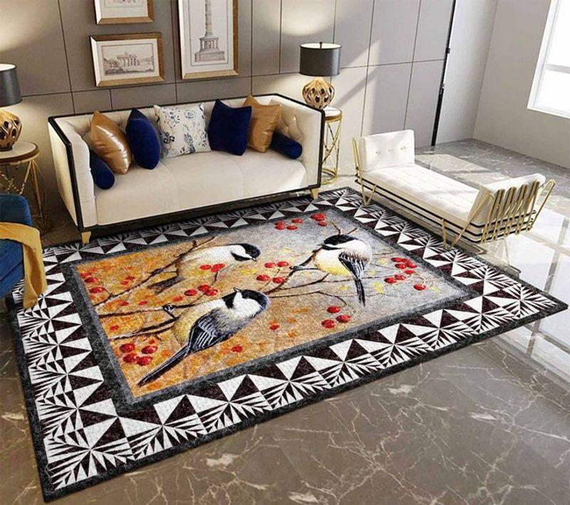 Bird And Cherry Tree Rectangle Limited Edition Rug