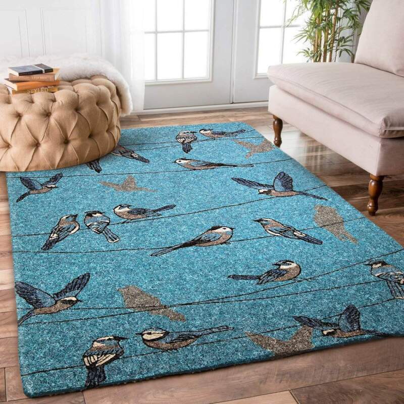 Birds On Wire Limited Edition Rug 2 Birds On Wire Limited Edition Rug