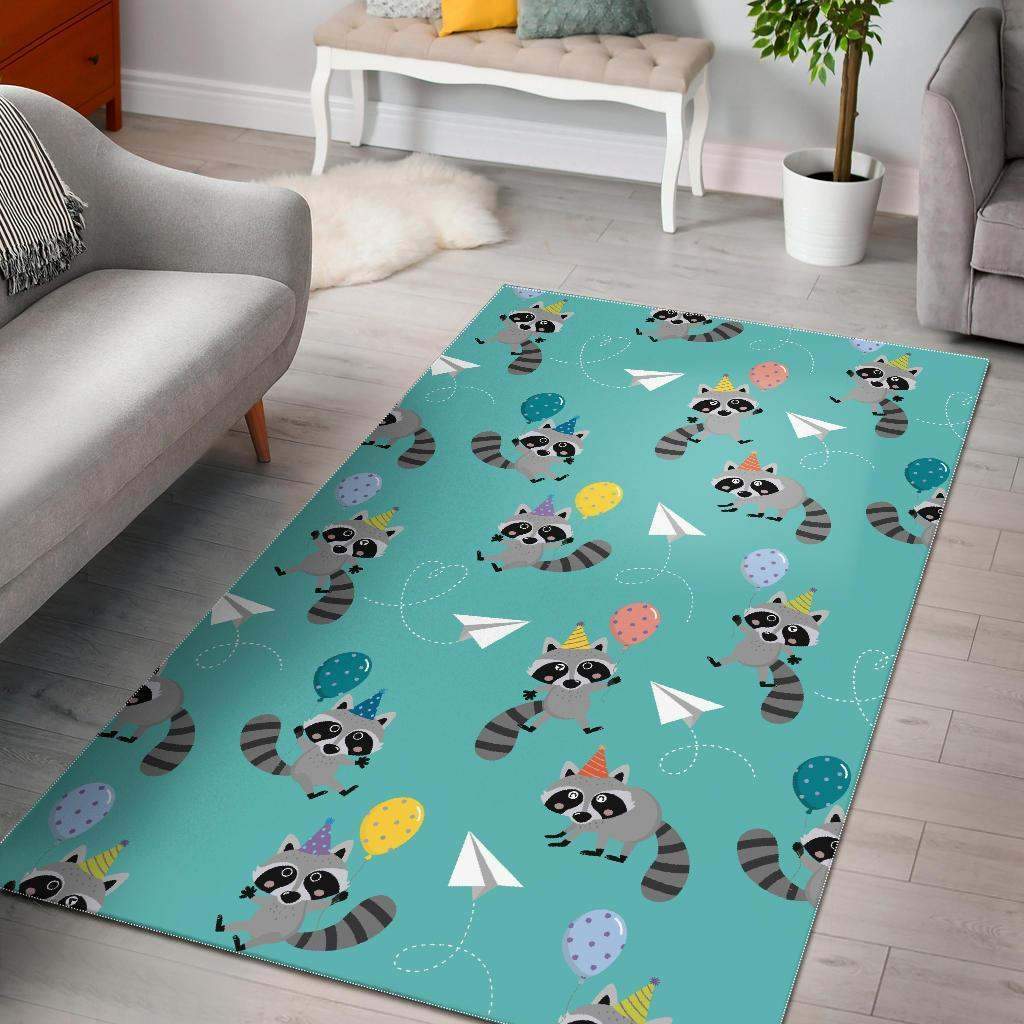 Birthday Raccoon Limited Edition Rug 1 Birthday Raccoon Limited Edition Rug