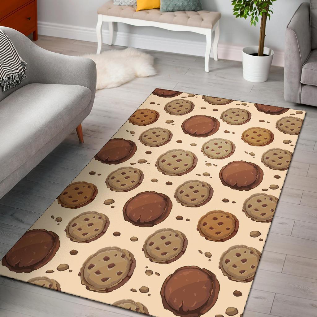 Biscuit Cookie Pattern Print Area Limited Edition Rug 2 Biscuit Cookie Pattern Print Area Limited Edition Rug