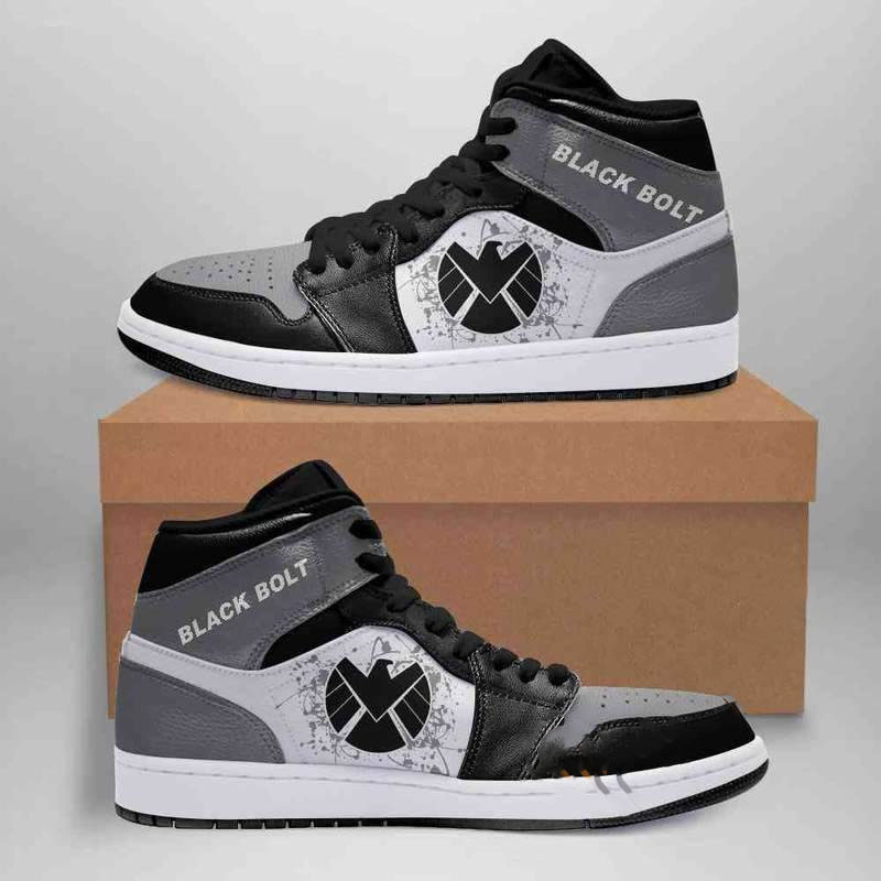 Black Bolt Marvel Custom Air Jordan Shoes