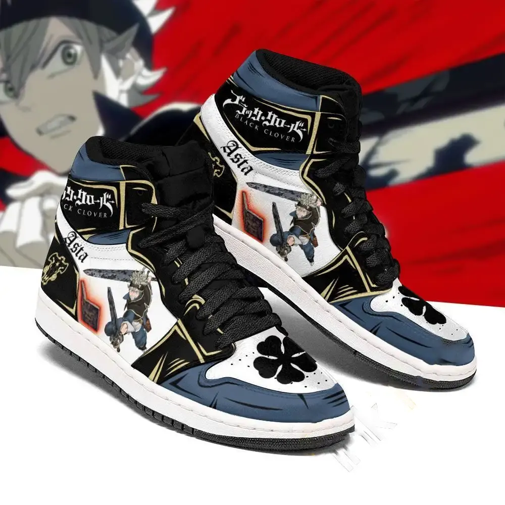 Black Bull Asta Fight Black Clover Anime Shoes Amazon Air Jordan Shoes