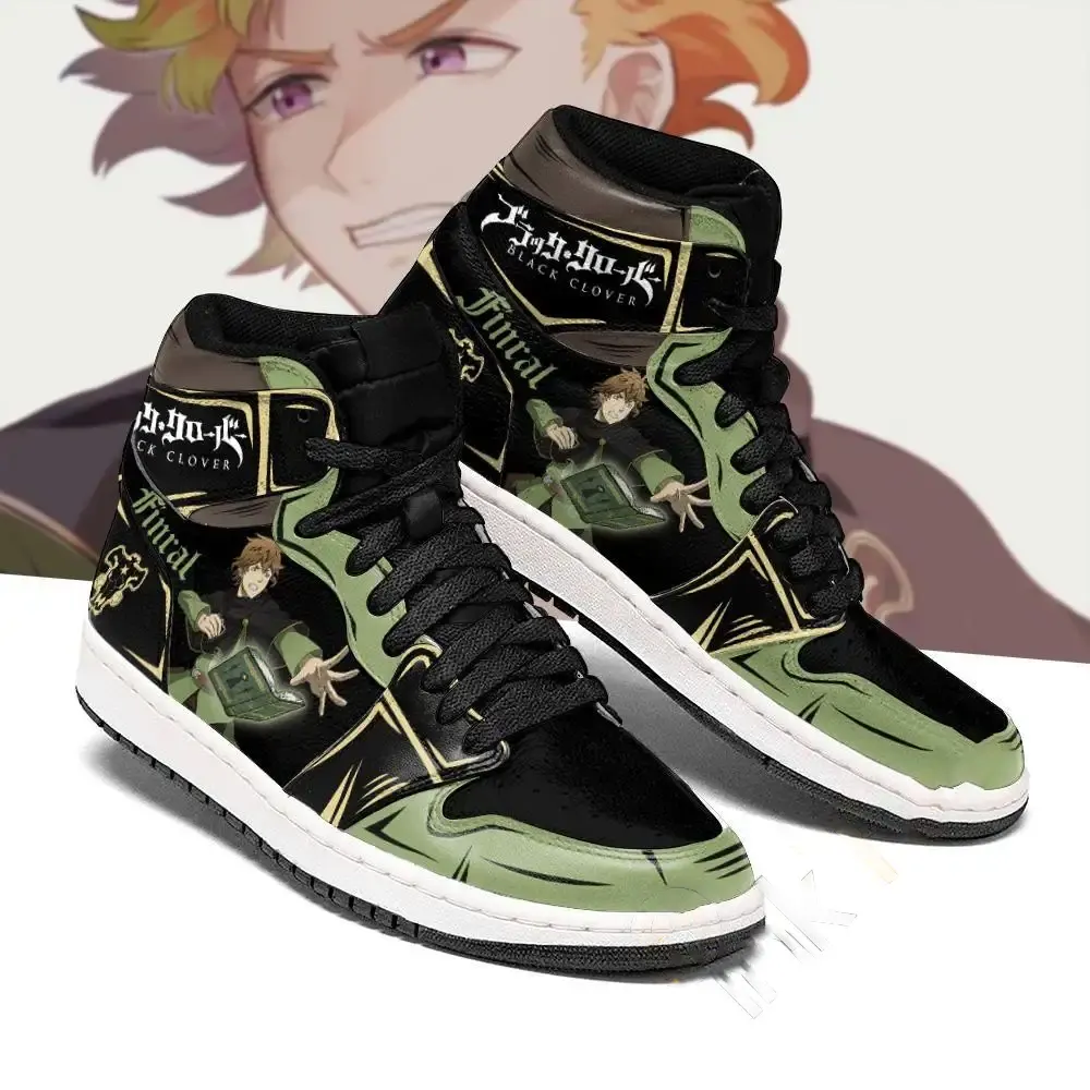 Black Bull Finral Black Clover Anime Shoes Amazon Air Jordan Shoes