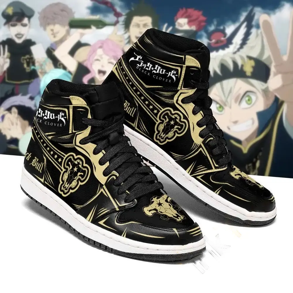 Black Bull Magic Knight Black Clover Anime Amazon Air Jordan Shoes