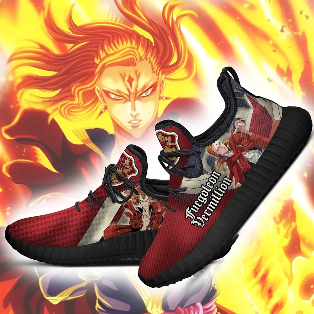 Black Clover Fuegoleon Crimson Lion Knight Anime Amazon Reze Shoes 11 Black Clover Fuegoleon Crimson Lion Knight Anime Amazon Reze Shoes