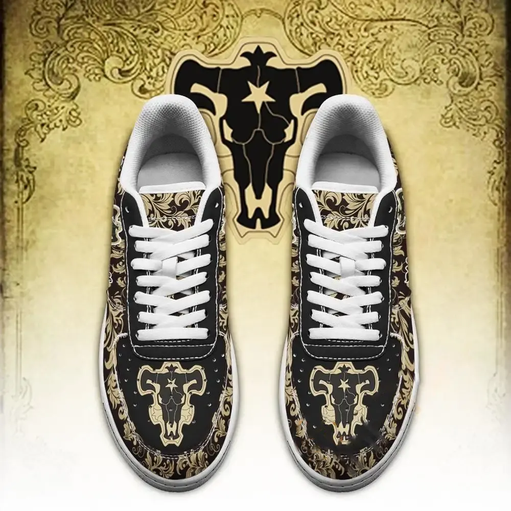 Black Clover Magic Knights Squad Black Bull Anime Nike Air Force Shoes