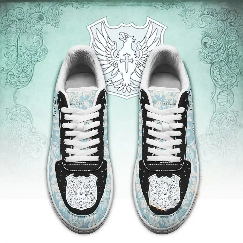 Black Clover Magic Knights Squad Silver Eagle Anime Nike Air Force Shoes