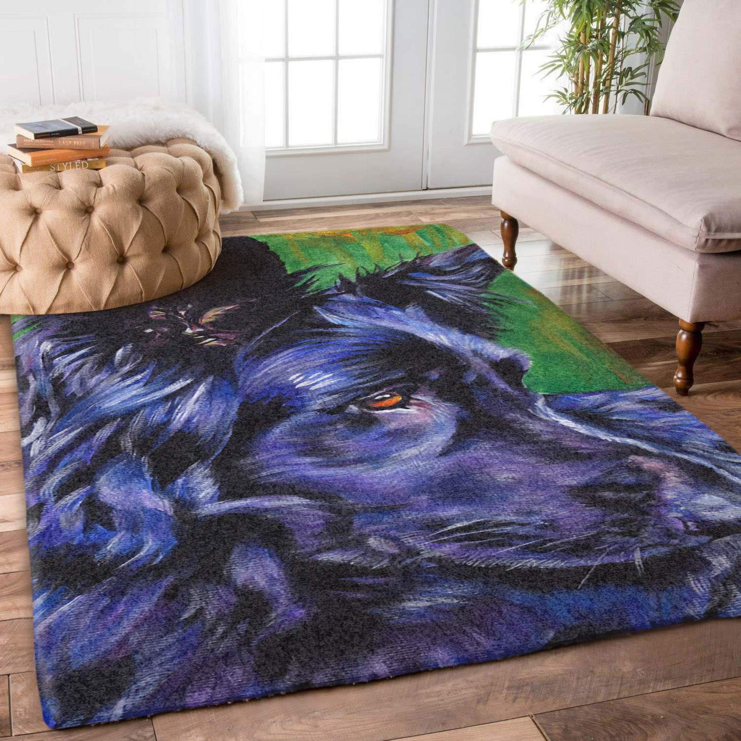 Black German Shepherd Limited Edition Rug 15 Black German Shepherd Limited Edition Rug