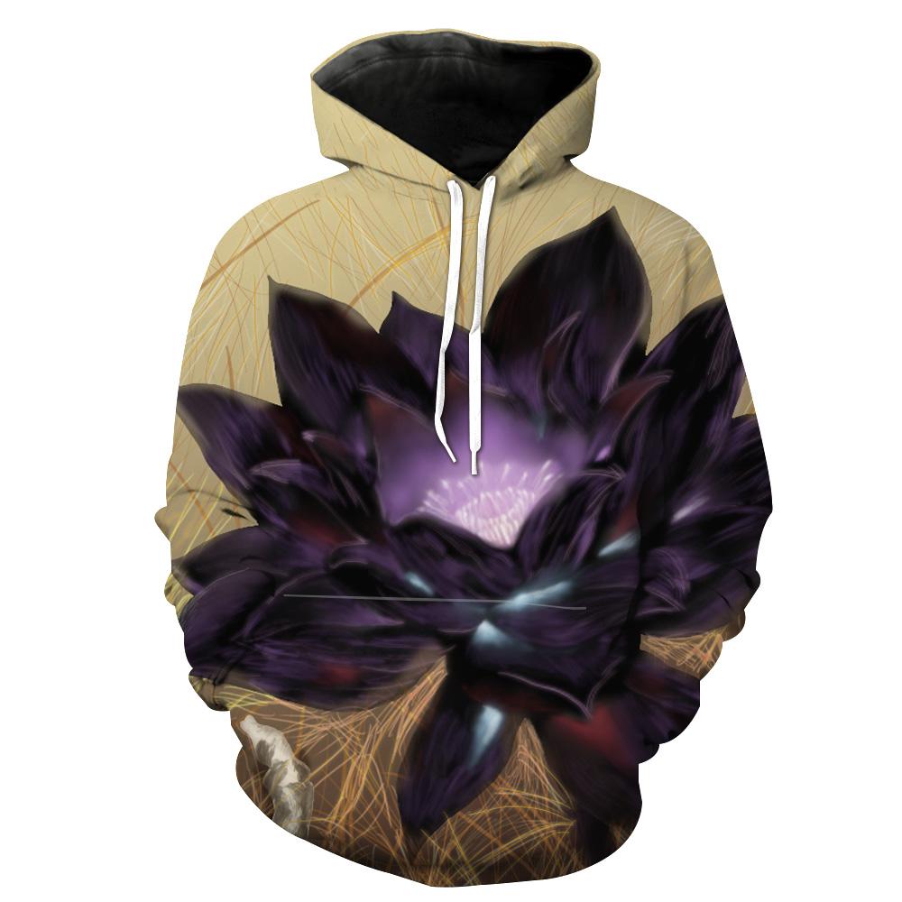 Black Lotus Card Magic The Gathering Black Lotus Hoodie 3D