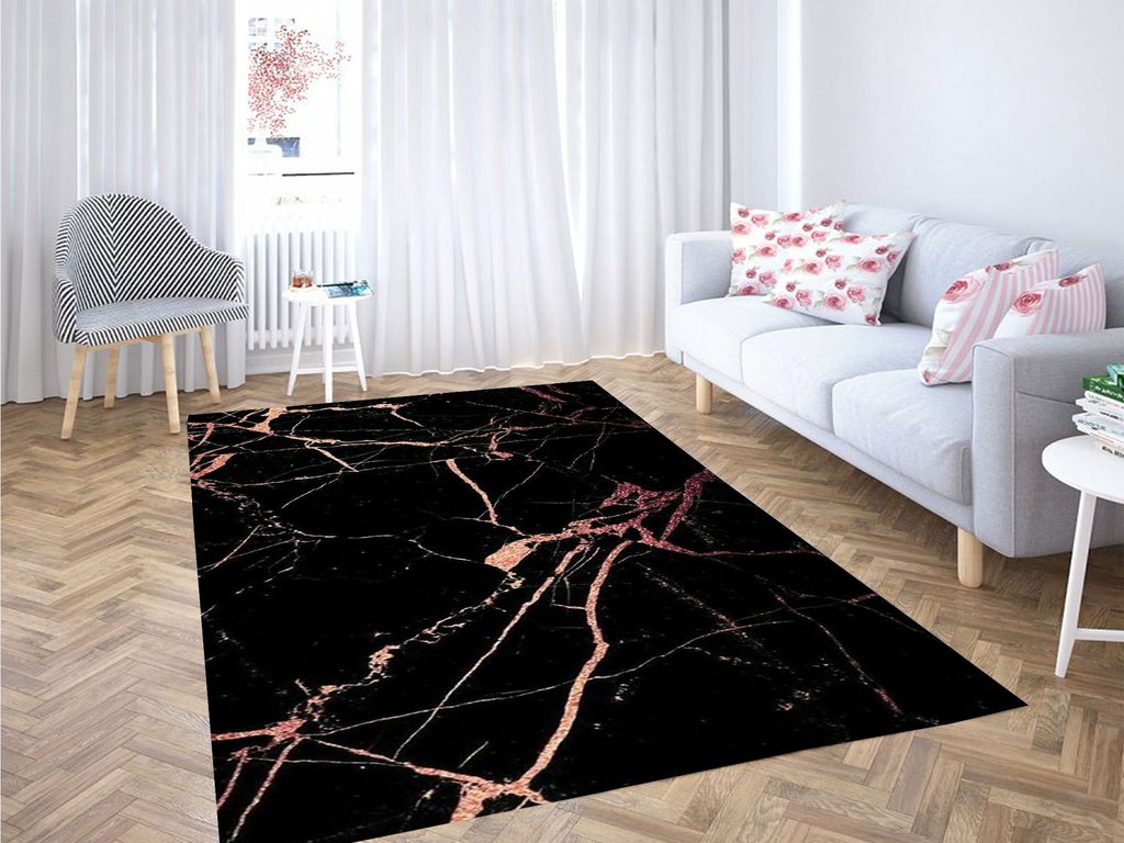 Black Marble Wallpaper Living Room Modern Carpet Rug 5 Black Marble Wallpaper Living Room Modern Carpet Rug