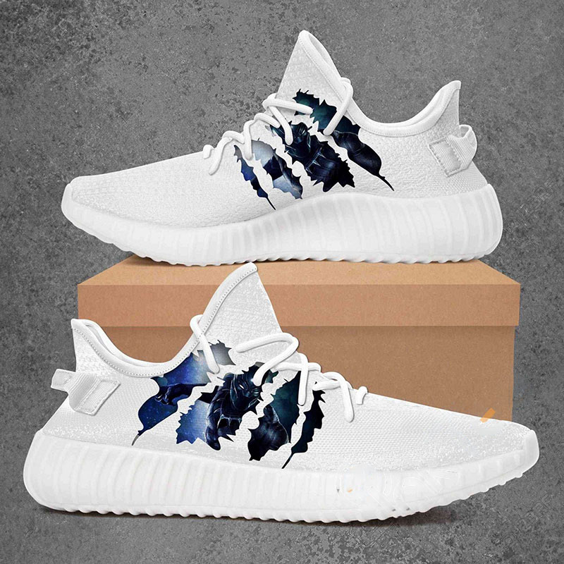 Black Panther Marvel Dc Yeezy Boost