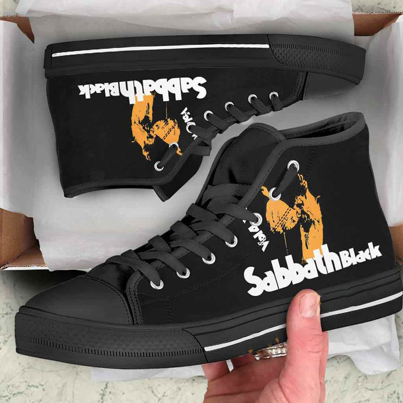 Black Sabbath High Top Shoes