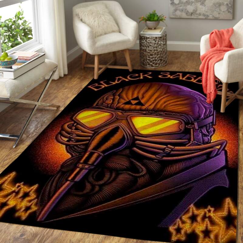 Black Sabbath Area Limited Edition Rug 6 Black Sabbath Area Limited Edition Rug