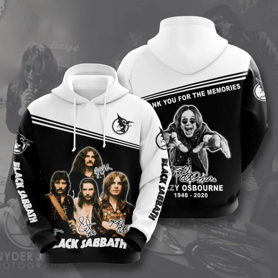 Black Sabbath Custom Hoodie 3D 4 Black Sabbath Custom Hoodie 3D