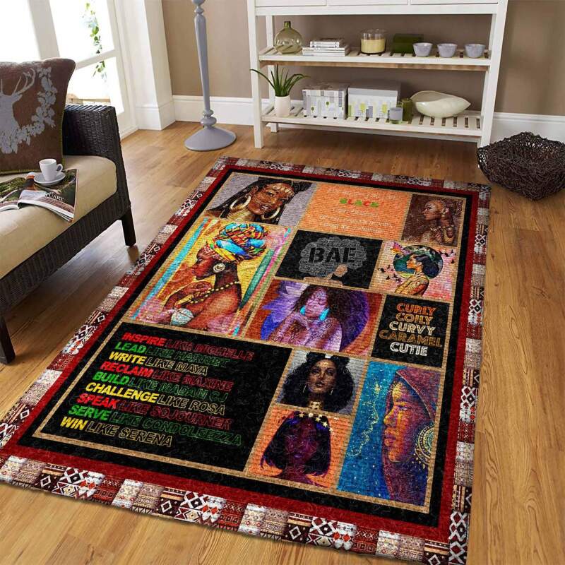 Black Women Limited Edition Rug 3 Black Women Limited Edition Rug