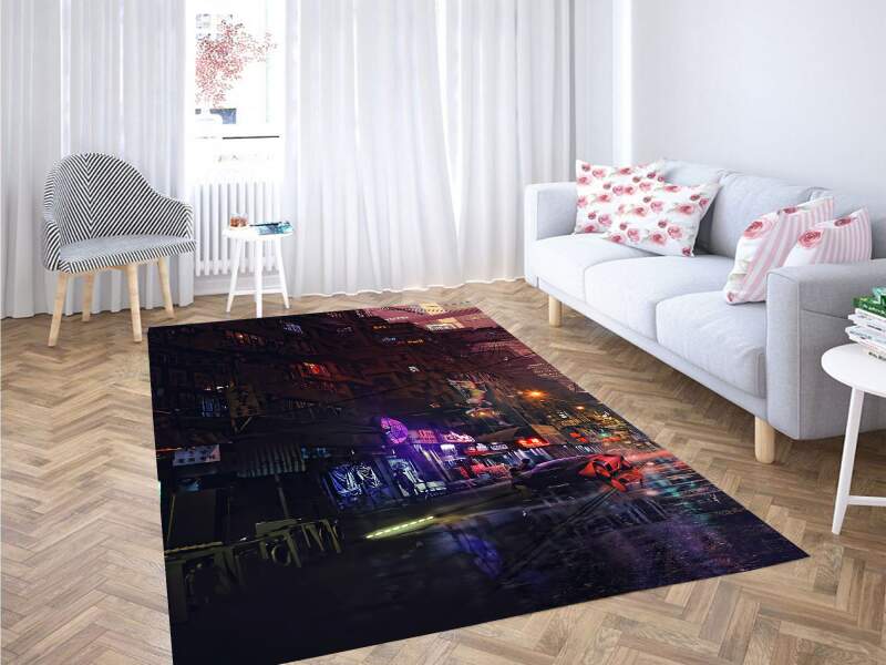 Blade Runner Best Place Carpet Rug 1 Blade Runner Best Place Carpet Rug