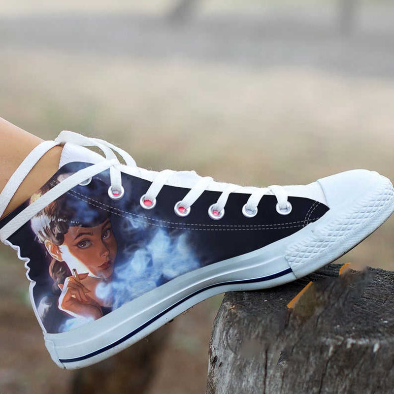 Blade Runner Custom Movie High Top Shoes 3 Blade Runner Custom Movie High Top Shoes