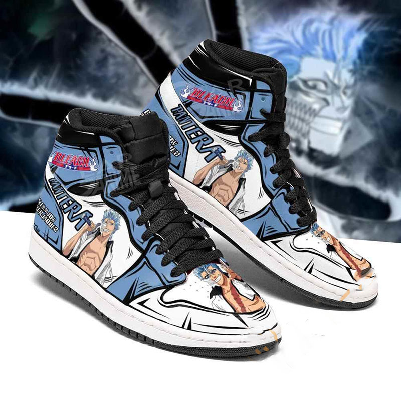 Bleach Grimmjow Bleach Sneakers Anime Air Jordan Shoes 6 Bleach Grimmjow Bleach Sneakers Anime Air Jordan Shoes