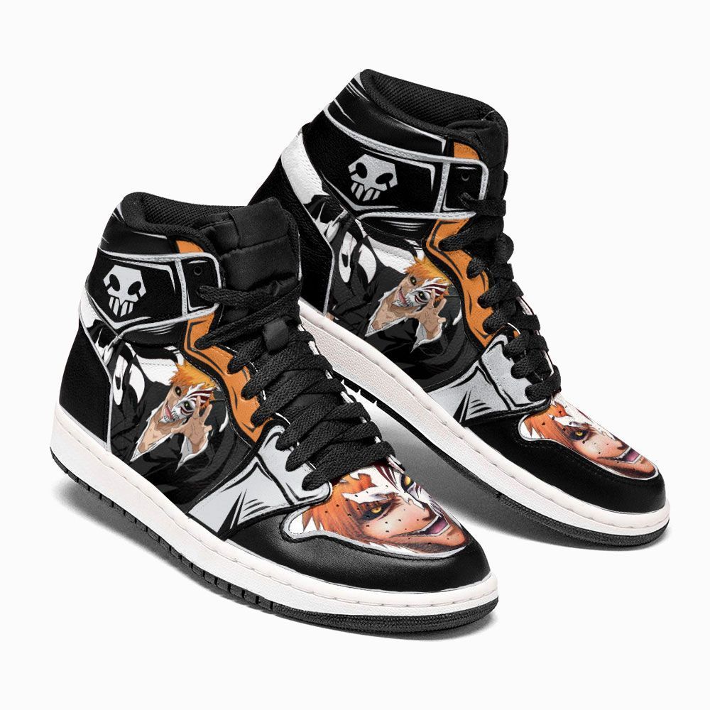 Bleach Ichigo Hollow Custom Anime Air Jordan Shoes 6 Bleach Ichigo Hollow Custom Anime Air Jordan Shoes