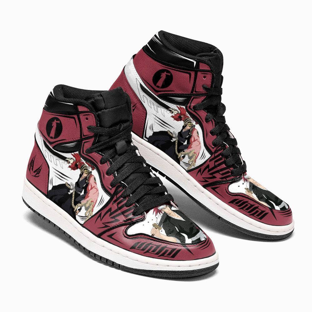 Bleach Renji Abarai Custom Anime Air Jordan Shoes