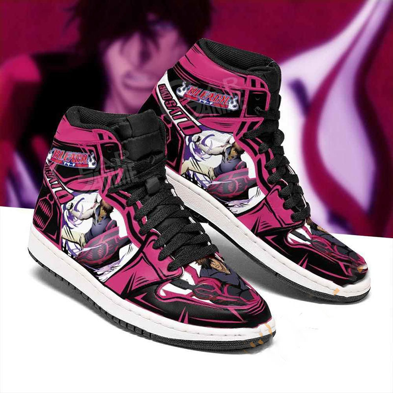 Bleach Shado Bleach Sneakers Anime Air Jordan Shoes 12 Bleach Shado Bleach Sneakers Anime Air Jordan Shoes