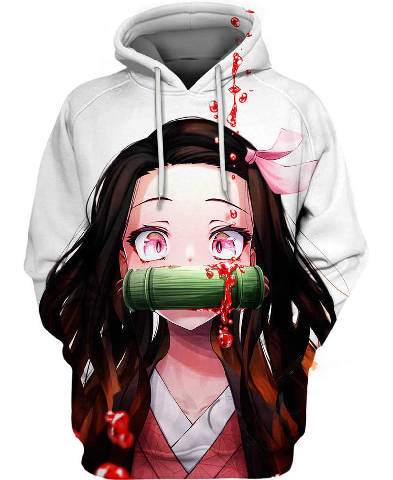 Blood Demon Hoodie 3D 14 Blood Demon Hoodie 3D