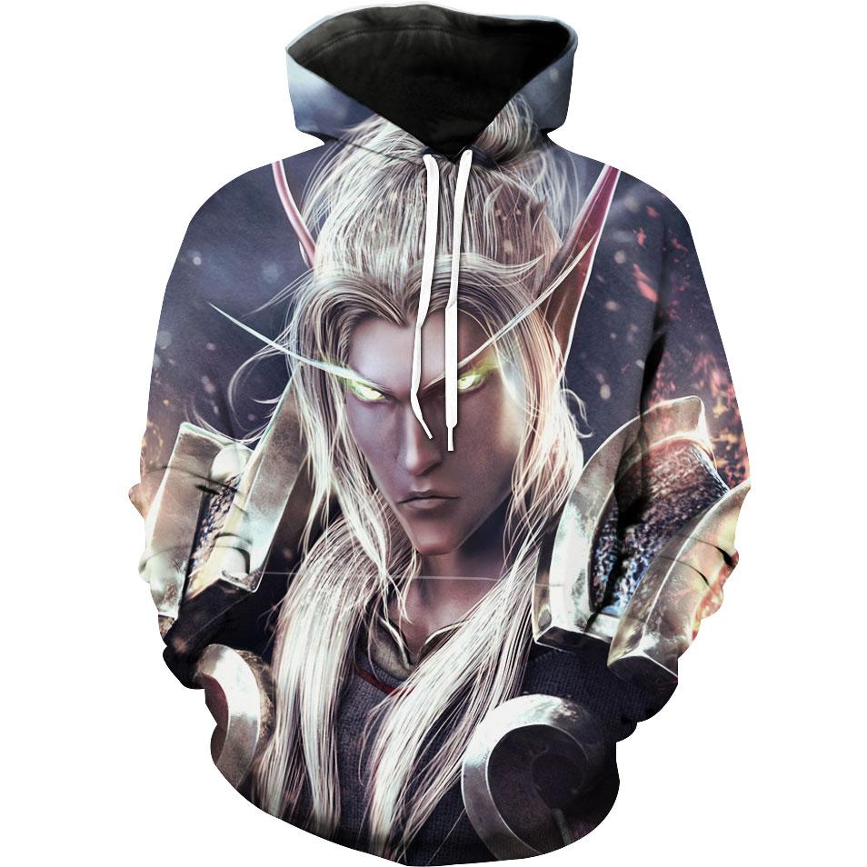 Blood Elf Mage World Of Warcraft Fantasy Hoodie 3D