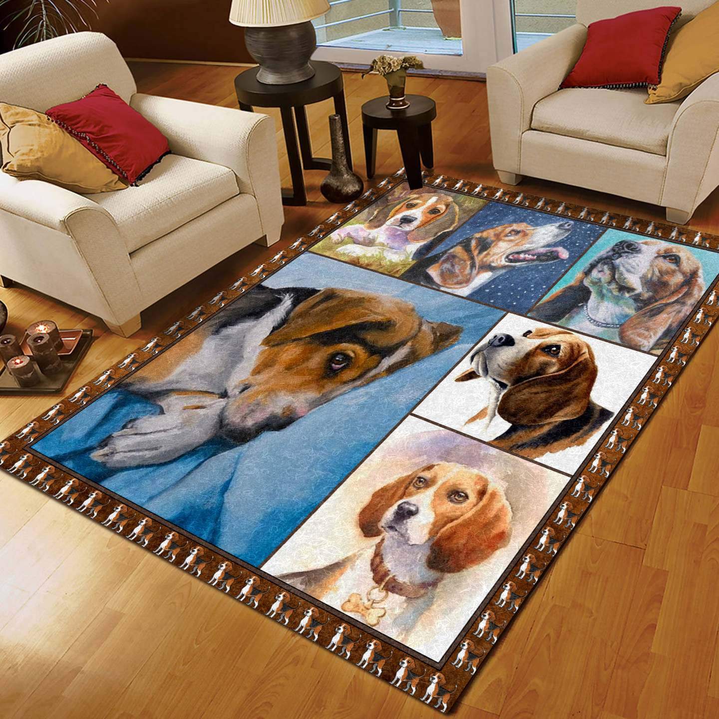 Bloodhound Dog Limited Edition Rug 8 Bloodhound Dog Limited Edition Rug