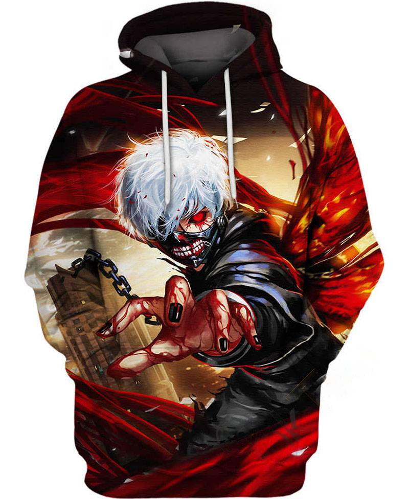 Bloody Hand Hoodie 3D