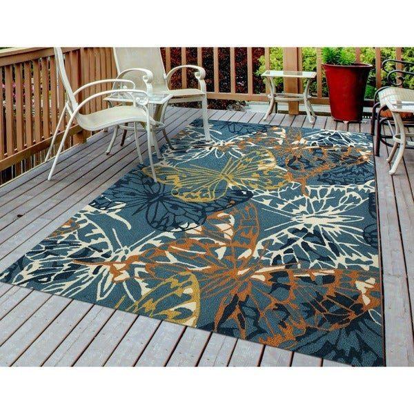 Blue Butterfly Limited Edition Rug 2 Blue Butterfly Limited Edition Rug
