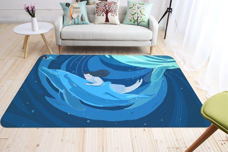 Blue Dolphin Limited Edition Rug 4 Blue Dolphin Limited Edition Rug