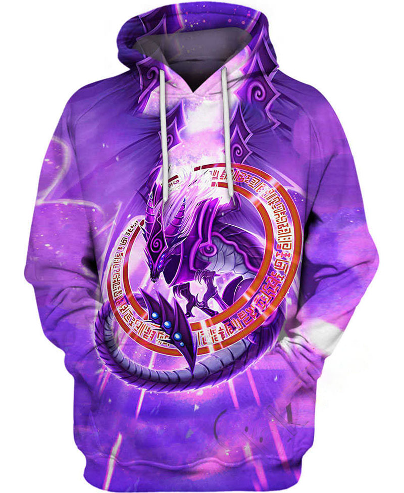 Blue Eyes Dark Magician Dragon Hoodie 3D 8 Blue Eyes Dark Magician Dragon Hoodie 3D