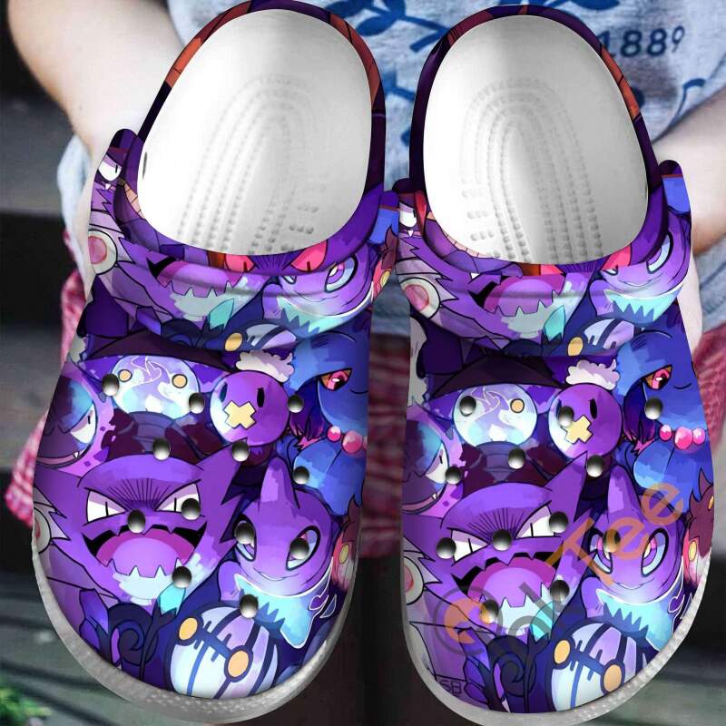 Blue Pokemon Crocs Clog Shoes