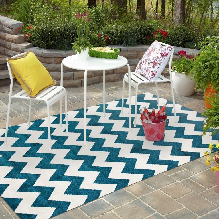 Blue Zigzac Limited Edition Rug 10 Blue Zigzac Limited Edition Rug