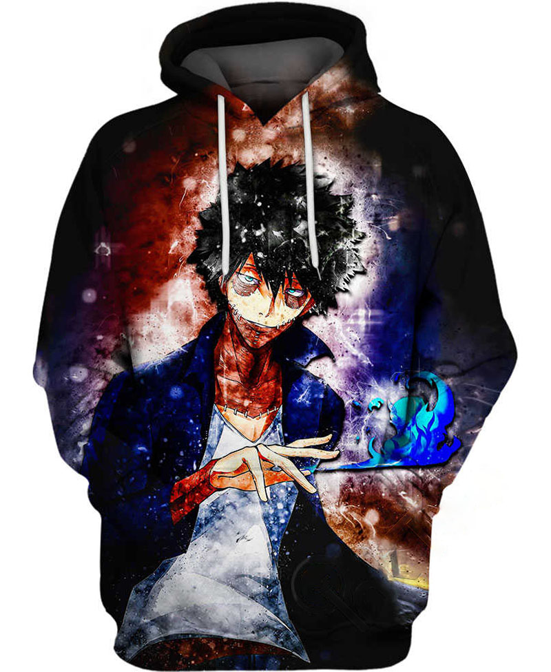 Blueflame Villain Hoodie 3D