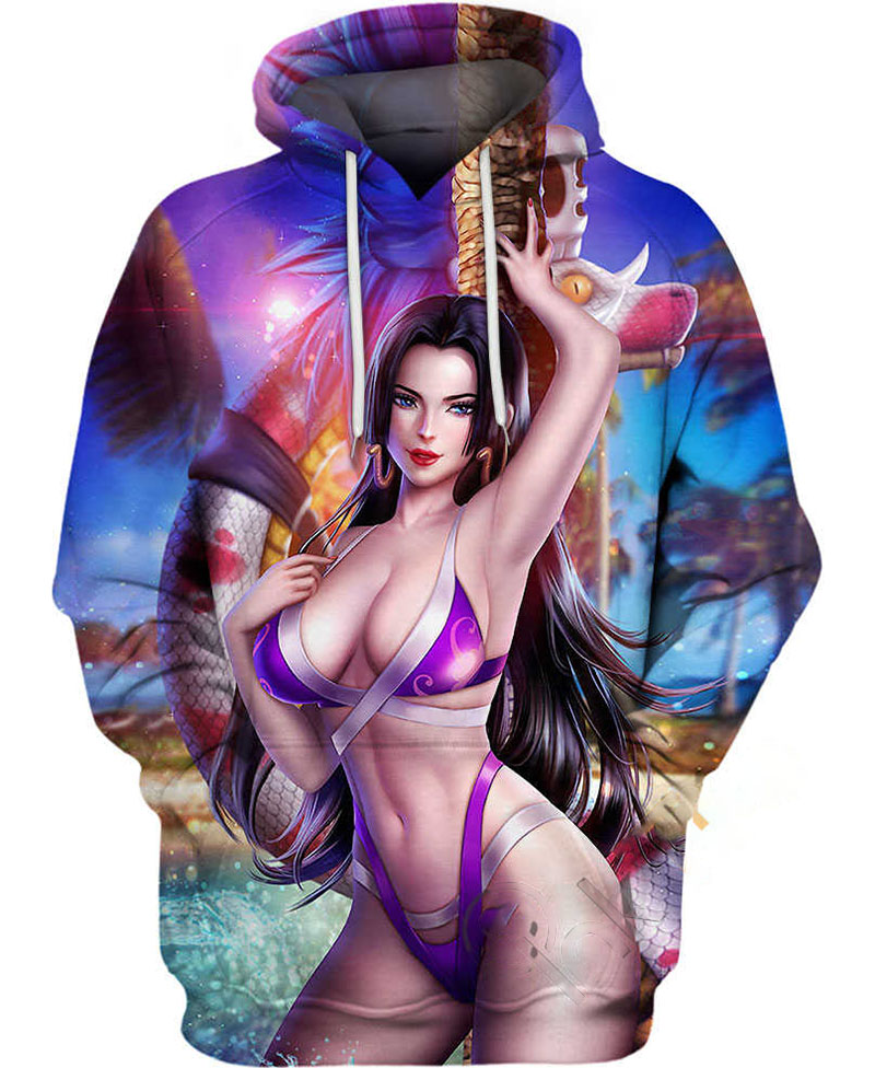 Boa Hancock Hoodie 3D